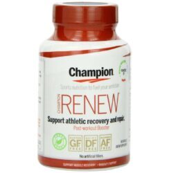 Champion Performance Renew Pós-Treino Booster - 60 Cápsulas | Recuperação Muscular Otimizada