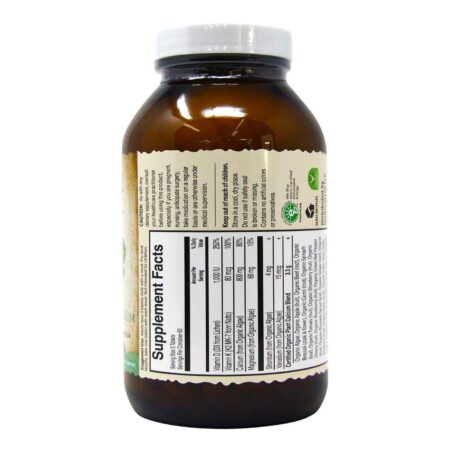 Garden of Life, mykind Orgânicos Cálcio Vegetal 800 mg - 180 Tabletes Vegano - Image 6