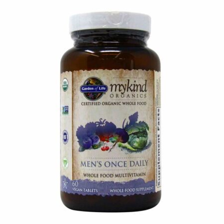 Garden of Life mykind Organics Multivitamínico Masculino - 60 Tabletes: Saúde e Energia para Homens no Brasil - Imagem 5