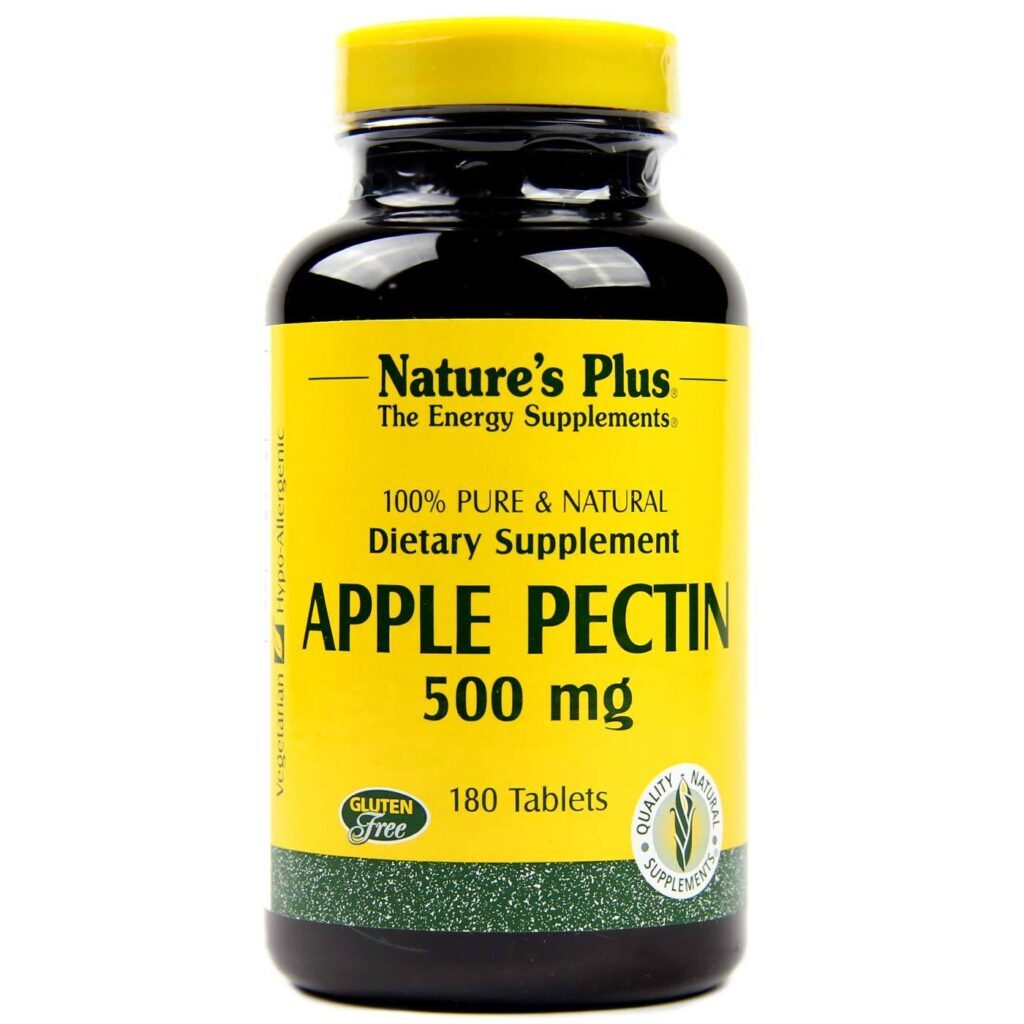 Nature's Plus Pectina da Maçã 180 Comprimidos: Fibra Solúvel Essencial para o Bem-Estar Digestivo no Brasil