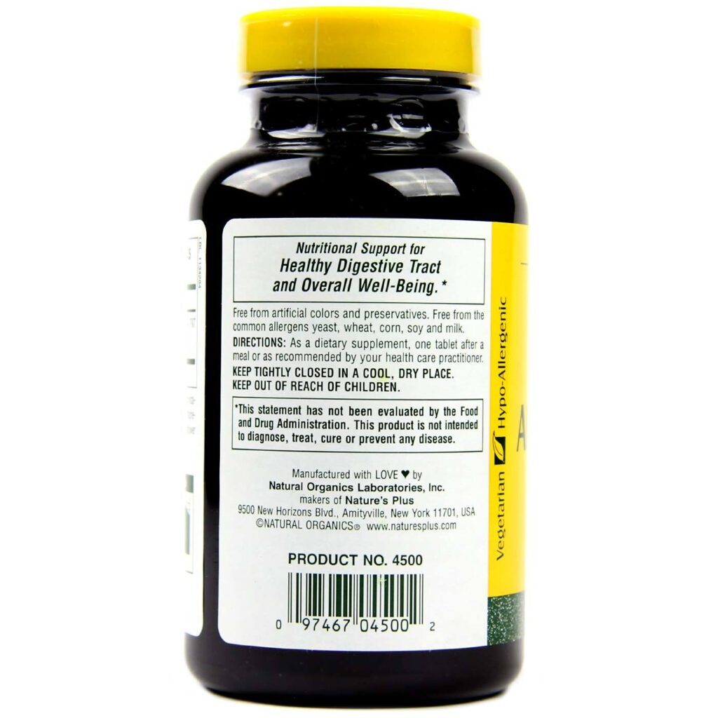 Nature's Plus Pectina da Maçã 180 Comprimidos: Fibra Solúvel Essencial para o Bem-Estar Digestivo no Brasil - Imagem 3