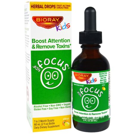 Bioray, Kids NDF Focus - 60 ml