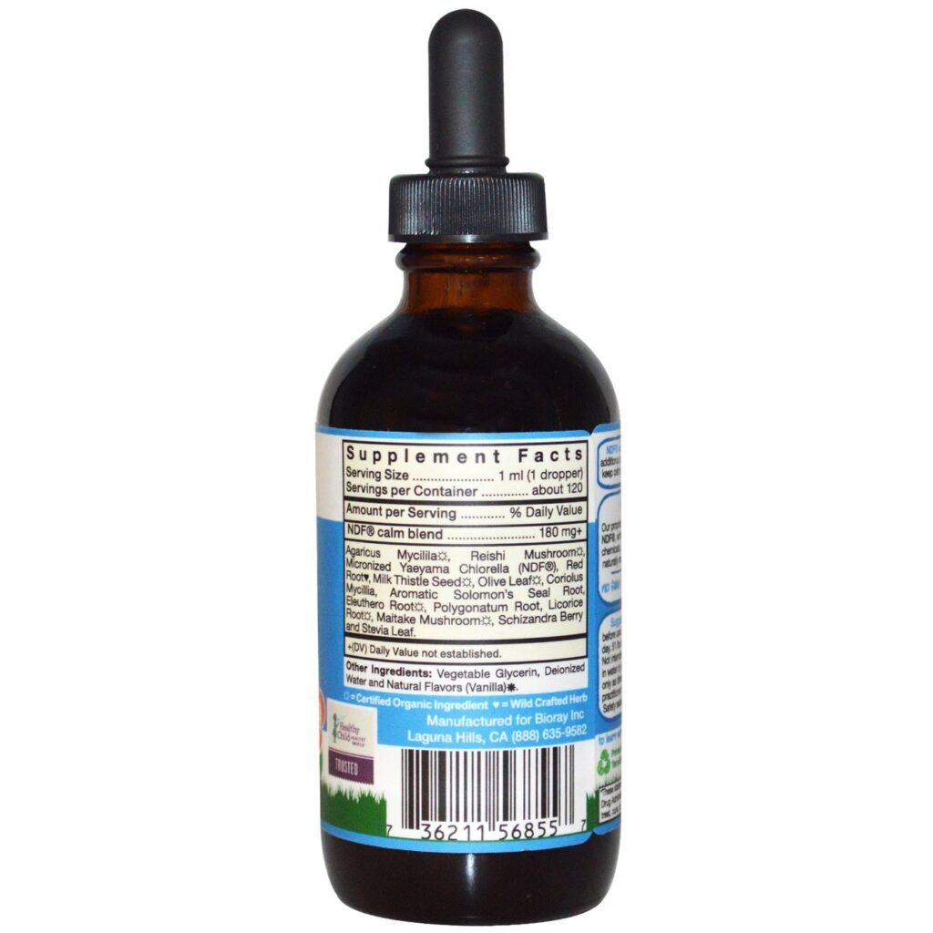 Bioray Kids NDF Calm 120 ml: Solução Natural para Acalmar e Promover Bem-Estar Infantil - Imagem 2