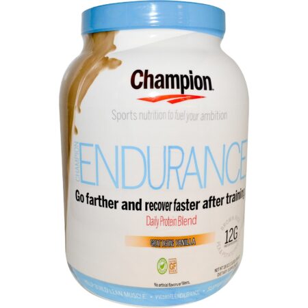 Champion Performance Endurance, Feijão de baunilha natural - 1.1 lb