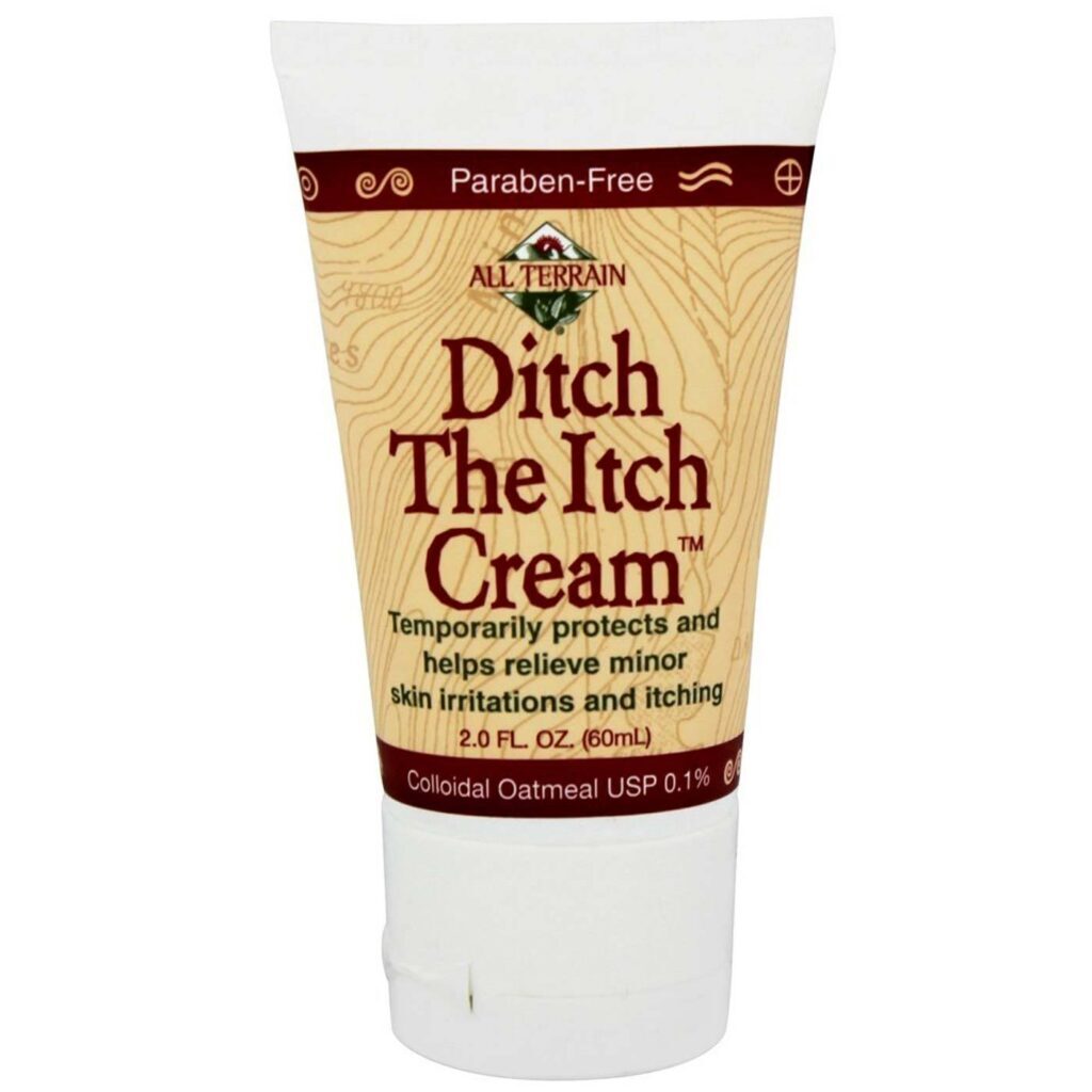 All Terrain Ditch The Itch Cream™: Creme para Alívio da Irritação e Coceira da Pele - 60 ml (2 fl oz)