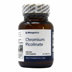 Metagenics Picolinato de Cromo 60 Tabletes: Controle de Glicemia e Metabolismo no Brasil