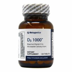 Metagenics D3 1,000™ - Vitamina D 120 Tabletes para o Brasil