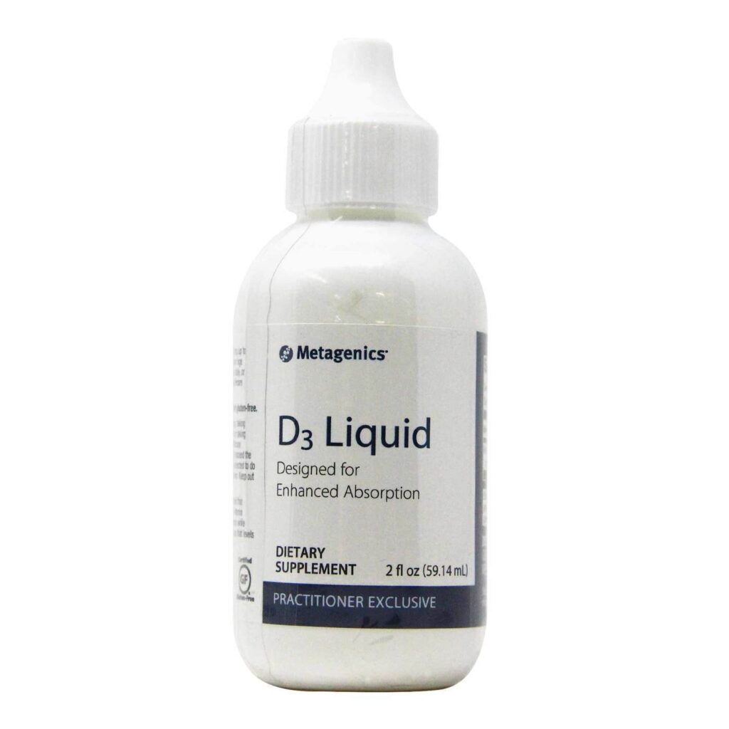 Metagenics Vitamina D3 Líquida 59,14 ml: Essencial para Imunidade e Ossos Fortes no Brasil