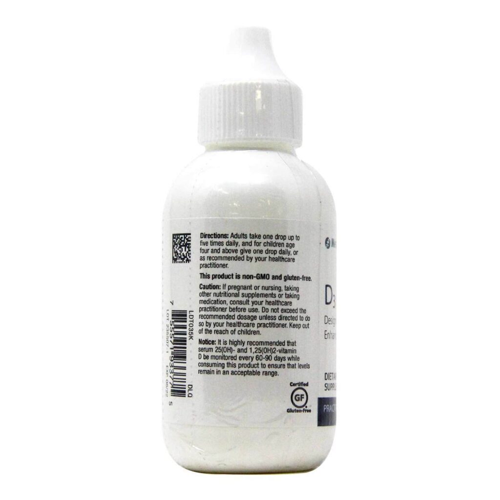 Metagenics Vitamina D3 Líquida 59,14 ml: Essencial para Imunidade e Ossos Fortes no Brasil - Imagem 3