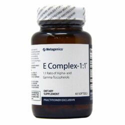 Metagenics Vitamina Complexo E 1:1 - 60 Cápsulas em Gel: Potência e Pureza para Sua Saúde no Brasil