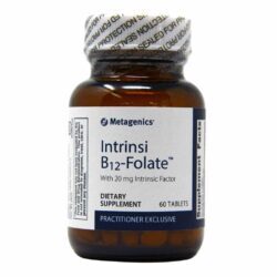 Metagenics Intrinsi-B12 Folate 60 Tabletes: Vitamina B12 e Folato para Sua Saúde Energética