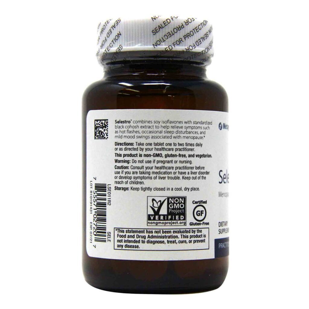 Metagenics Selestro - 60 Tabletes: Suporte ao Metabolismo e Antioxidante - Imagem 3