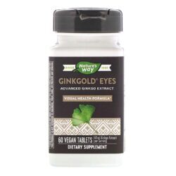 Nature’s Way Ginkgold Olhos 60 Tabletes – Saúde Visual e Cognitiva