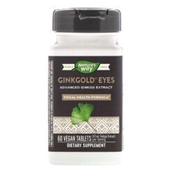 Nature's Way Ginkgold Olhos 60 Tabletes - Saúde Visual e Cognitiva