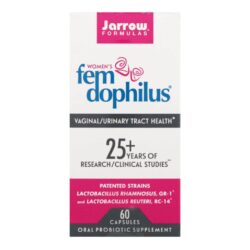 Jarrow Formulas Probiótico Feminino 60 Cápsulas - Saúde Intestinal e Equilíbrio