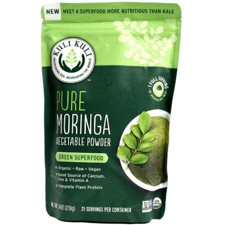 Kuli Kuli, Pó Vegetal Puro de Moringa - 210g