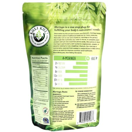 Kuli Kuli, Pó Vegetal Puro de Moringa - 210g - Image 2