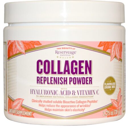 Reserveage Organics, Colágeno em Pó - 78 g