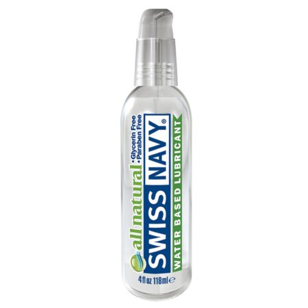 Swiss Navy, Lubrificante Natural à Base de Água - 118 ml