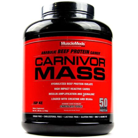 MuscleMeds, Carnivor Mass, Doce de Chocolate - 2.709 g (5.7 lbs)