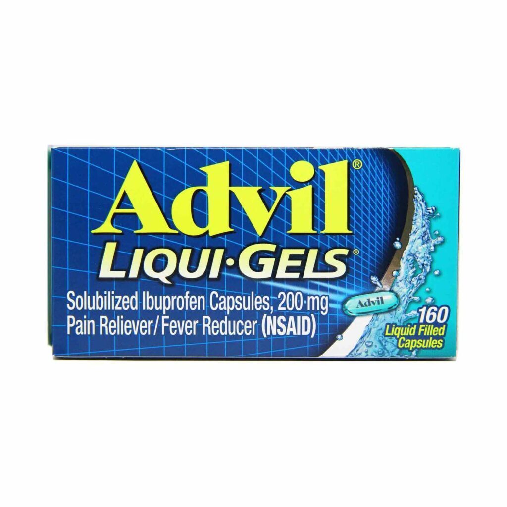 Advil 160 Cápsulas Liqui-Gels: Alívio da Dor e Antitérmico Eficaz no Brasil — foto 1 Advil 160 Cápsulas Liqui-Gels: Alívio da Dor e Antitérmico Eficaz no Brasil
