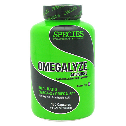 Omegalyze™ Avançado Species Nutrition: Ômega 3 e 6 com 180 Cápsulas para a Saúde Integral