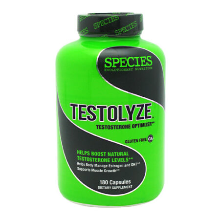 Species Nutrition, Testolyze™ - 180 Cápsulas