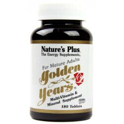 Nature's Plus Golden Years Multivitamínico e Mineral para Adultos Maduros - 180 Tabletes