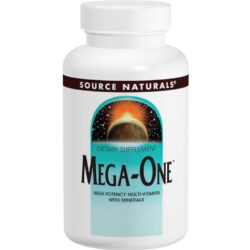 Source Naturals Mega-One™ Multivitamínico e Mineral de Alta Potência - 60 Tabletes