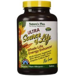 Nature's Plus Ultra Source of Life Sem Ferro - Multivitamínico 90 Tabletes