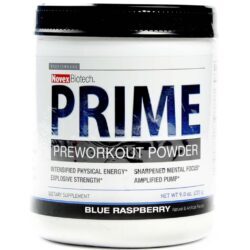 Novex BioTech Prime Pré-Treino Framboesa Azul 255g: Potência Máxima para Seus Treinos no Brasil