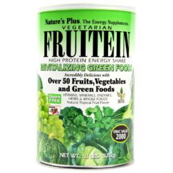 Nature's Plus Fruitein® Proteína Vegetal Alimentos Verdes Revitalizantes 576g