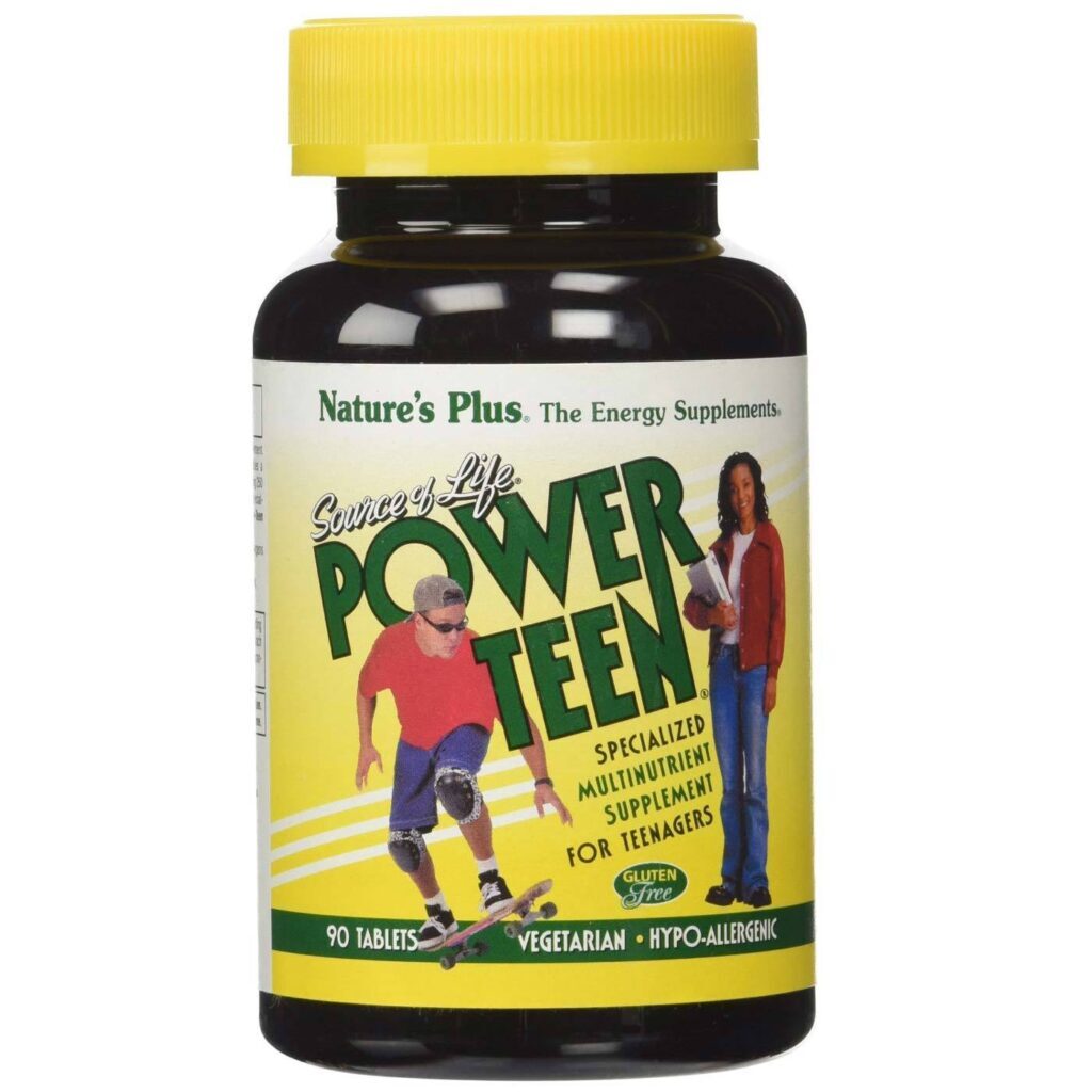 Nature's Plus Source Of Life Energia para Adolescente - 90 Tabletes