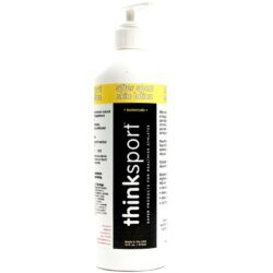 Thinksport Loção Pós-Sol e Esportiva 16 oz (aprox. 473ml) - Hidratação e Recuperação Profunda