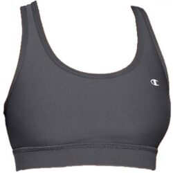 Top Esportivo Feminino Champion Absolute Workout II - Asfalto: Conforto e Suporte para Sua Rotina