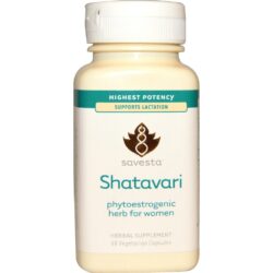 Savesta Shatavari 60 Cápsulas Vegetarianas - Equilíbrio Hormonal e Bem-Estar Feminino