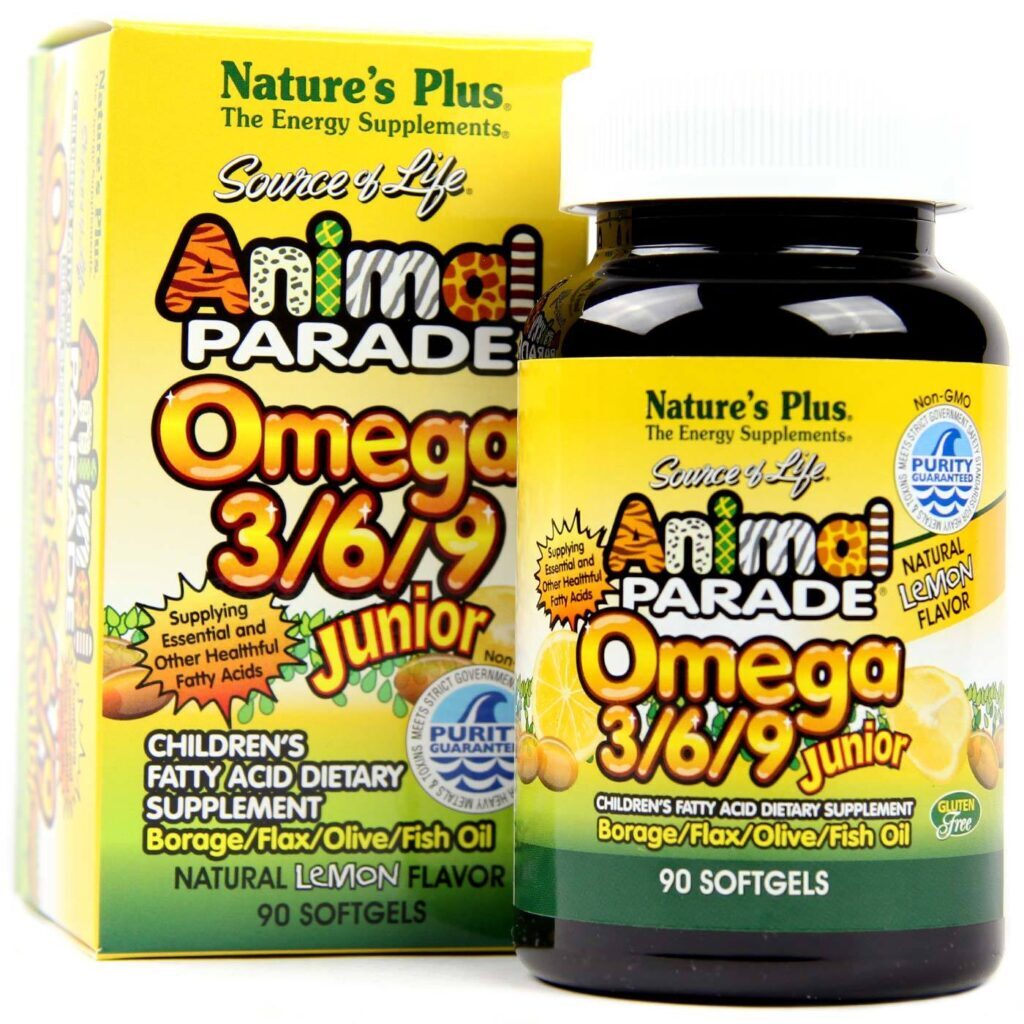 Nature's Plus Animal Parade Ômega 3-6-9 Júnior 90 Cápsulas Gel - Imagem 4