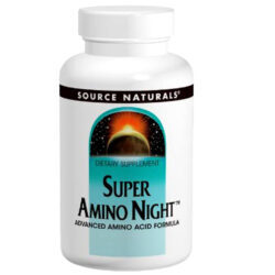 Source Naturals Super Amino Noite: Recuperação Muscular e Bem-Estar Profundo