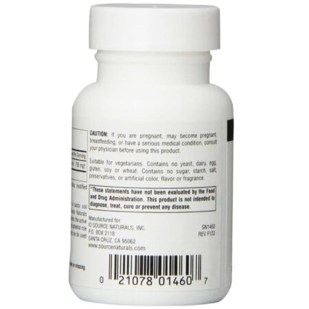 Source Naturals, Tribulus 750 mg - 30 Tabletes - Image 3