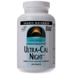 Source Naturals Ultra Cal Noite 240 Tabletes: Seu Aliado para um Sono Reparador e Bem-Estar