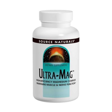 Source Naturals, Ultra Magnésio - 120 Tabletes