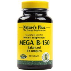 Nature's Plus Mega B-150 Complexo B Completo - 60 Tabletes