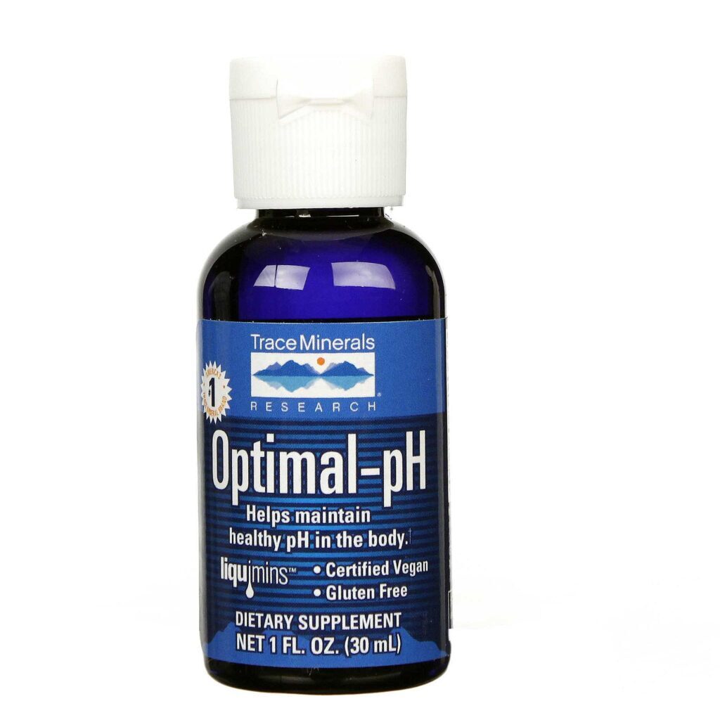Trace Minerals Research O pH Ótimo 30ml: Equilíbrio e Bem-Estar Alcalino