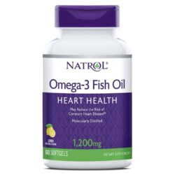 Natrol Ômega 3 1200 mg - 60 Cápsulas em Gel: Saúde Cardiovascular e Bem-Estar