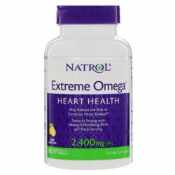Natrol Extreme Ômega Óleo de Peixe 60 Cápsulas Gel - Saúde Cardiovascular e Cerebral no Brasil