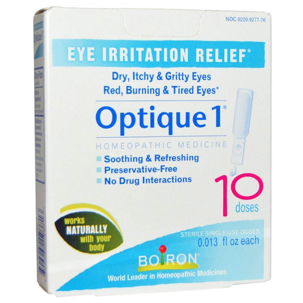 Boiron Colírio Optique 1® - Solução Ocular Conforto e Alívio 10 Doses