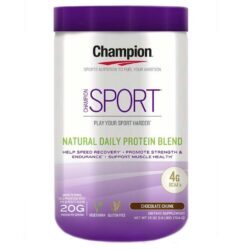 Champion Performance Sport Natural Daily Proteína Blend, Pedaço de Chocolate - 726g