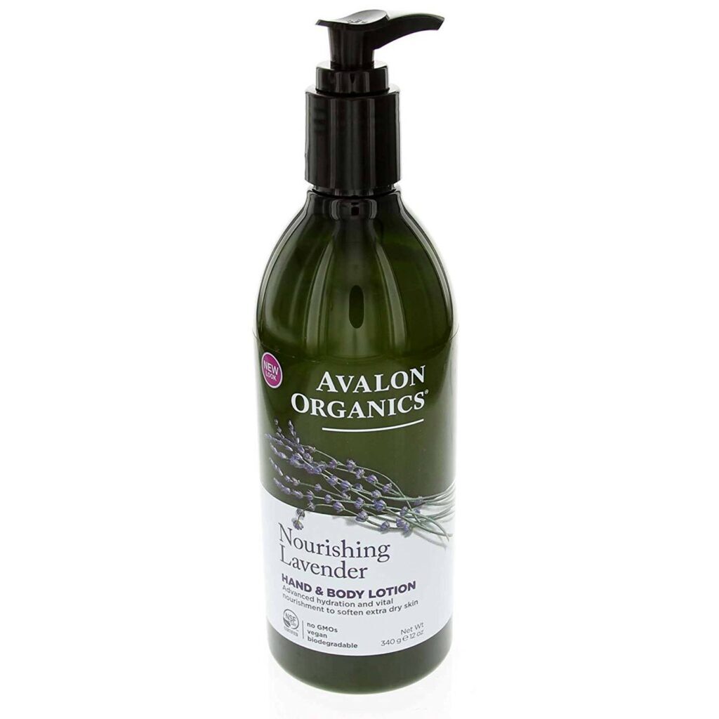 Avalon Organics Loção Hidratante Mãos & Corpo Lavanda - 340g (12 oz)