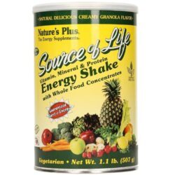 Nature's Plus Source of Life Shake Energético 507g: Vitalidade e Nutrição Completa