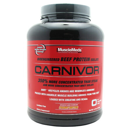 MuscleMeds Carnivor, Manteiga de amendoim - 4.4 lbs